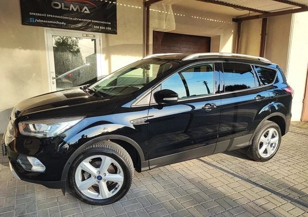 Ford Kuga cena 75900 przebieg: 76810, rok produkcji 2019 z Ogrodzieniec małe 631